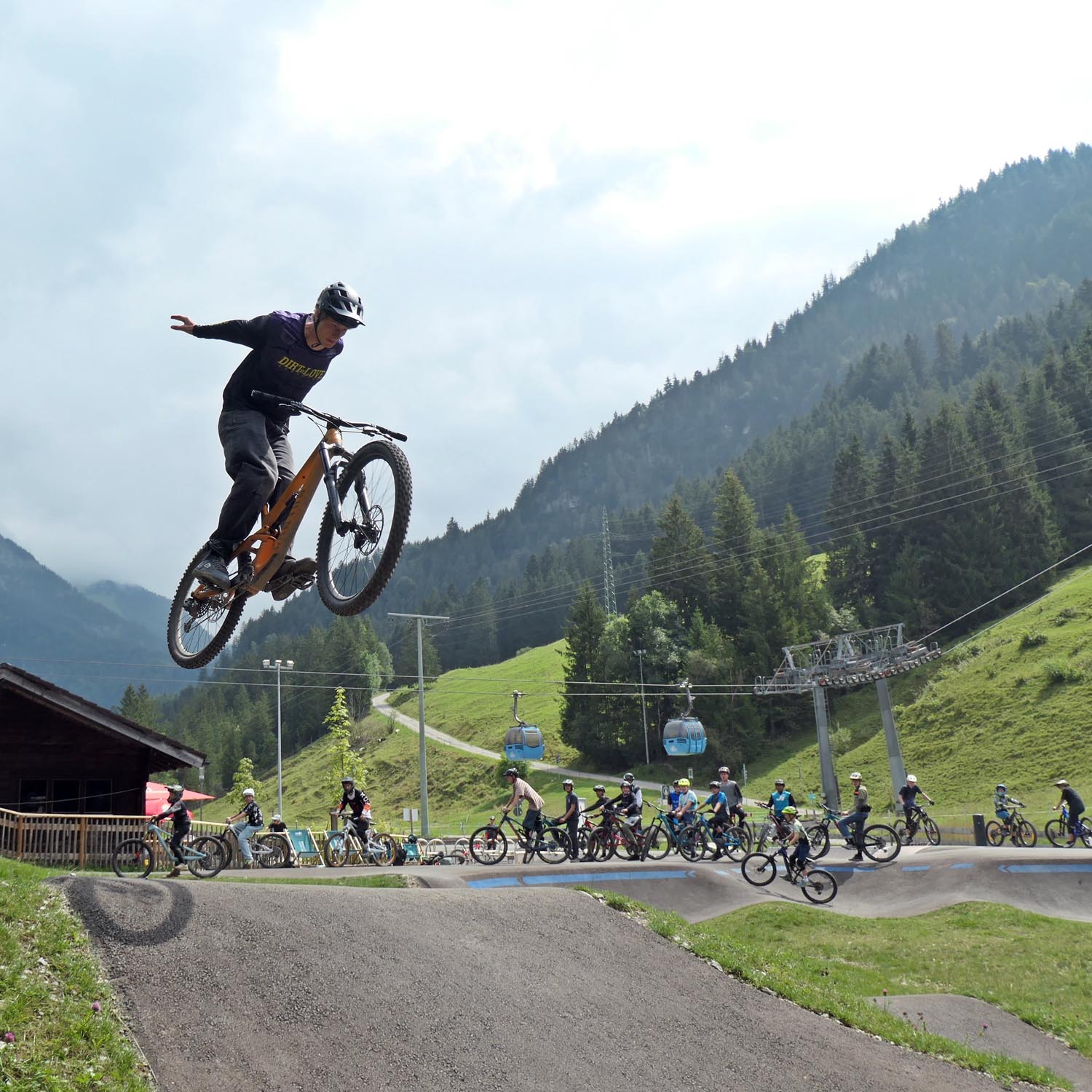 MTB Freeride Camp Hindelang für Kids.
