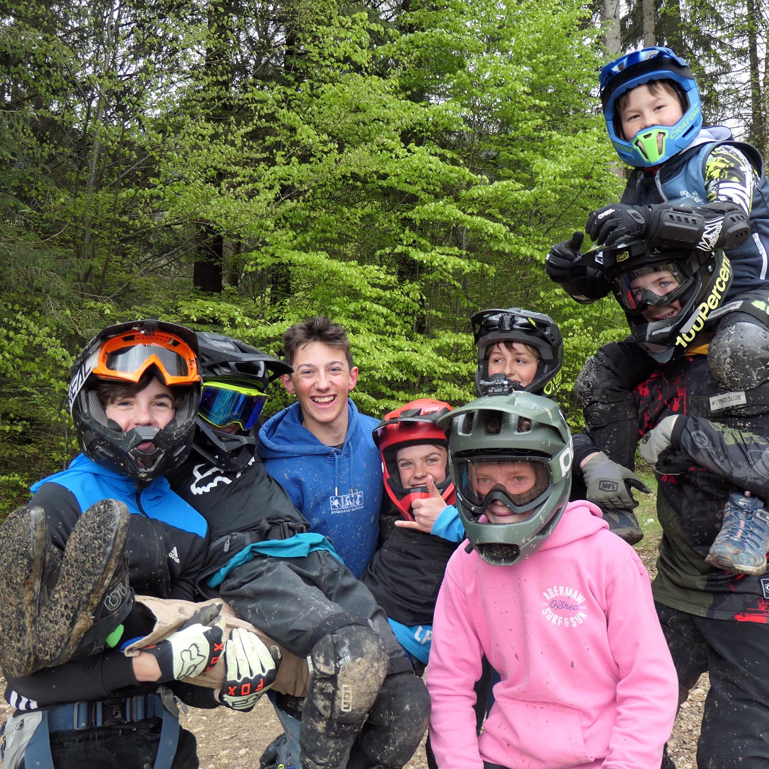 MTB Kinderkurs im Bikepark Oberammergau