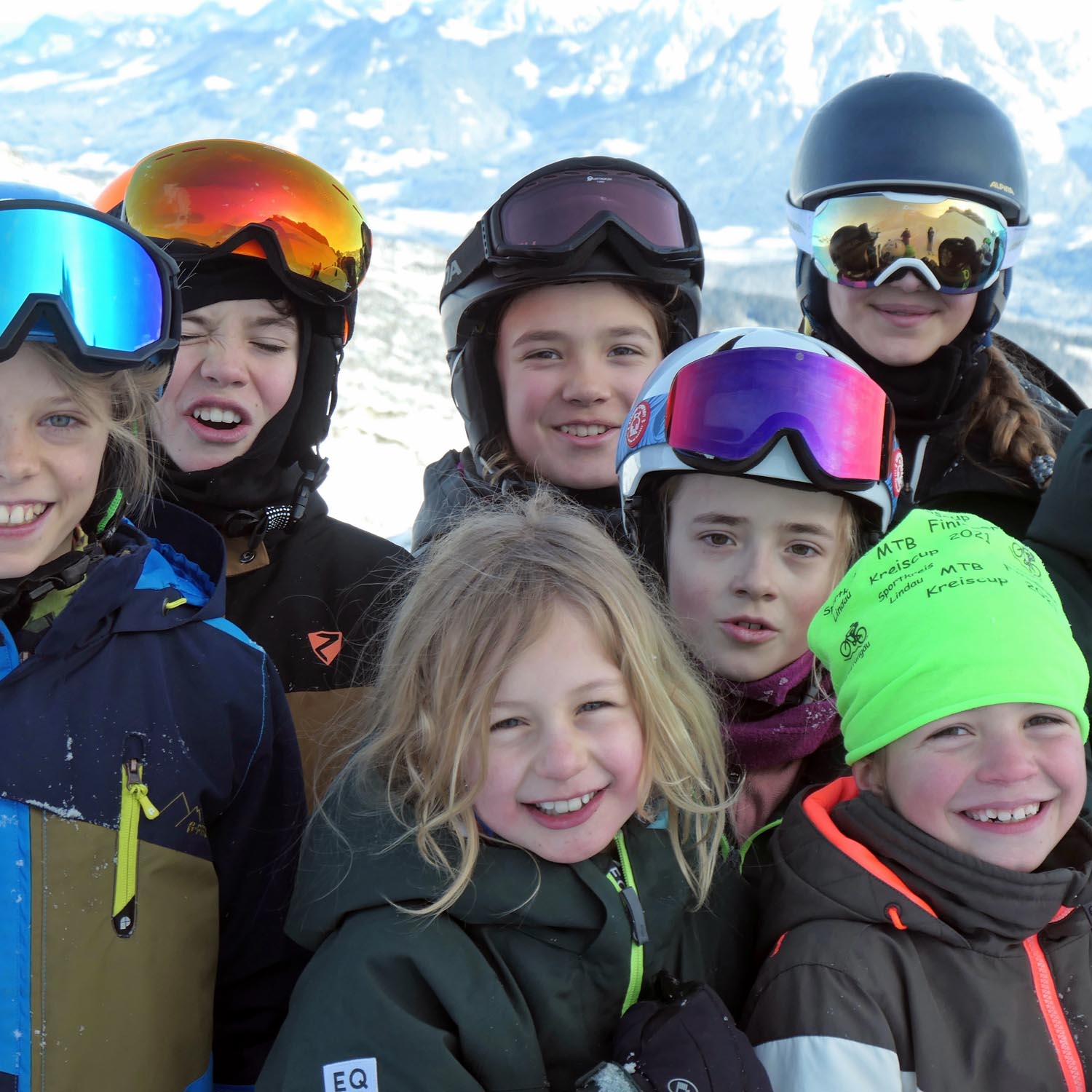Just having fun Skifreizeit für Kinder in den Weihnachtsferien im Allgäu